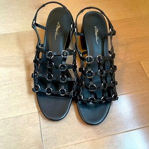 PHILLIP LIM leather slingback sandals size 41